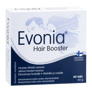 Hankintatukku Evonia Hair Booster, 60 tab.