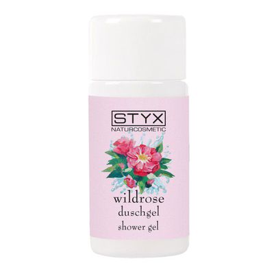 STYX Wild Rose Shower Gel Laukinių rožių dušo gelis, 30ml