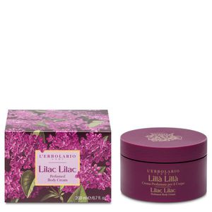 L'Erbolario Lilac Lilac Alyvų aromato kūno kremas, 200 ml