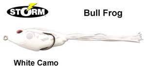 Vobleris varlė Storm SX-Soft Bull Frog White Camo 7 cm