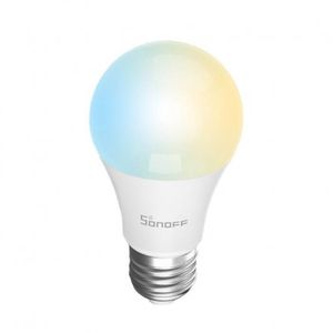Sonoff Wi-Fi Smart LED Bulb B02-BL-A60, E27, 9W, 806lm, 2700K-6500K, 60mm - LED išmanioji lemputė