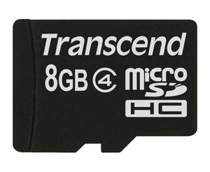 Transcend MicroSDHC 8GB Class 4