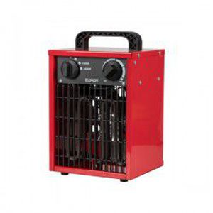 Elektrinis oro šildytuvas EUROM EK2000 2kW, raudonas