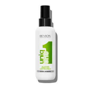 Revlon Professional Uniq One All-In-One Green Tea Hair Treatment Nenuplaunama kaukė visų tipų plaukams, 150ml