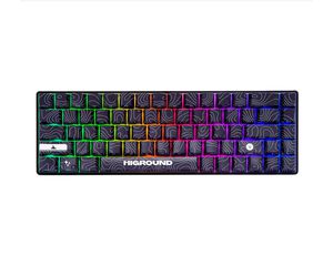 Higround BLACKICE Base 65 Hotswap Mechanical Gaming Keyboard - ANSI [White Flame]