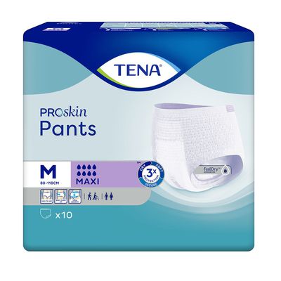 TENA Pants Maxi sauskelnės-kelnaitės, M dydis N10 