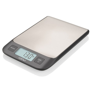 Virtuvinės svarstyklės Gallet Digital kitchen scale GALBAC927 Maximum weight (capacity) 5 kg, Graduation 1 g, Display type LCD, Stainless steel