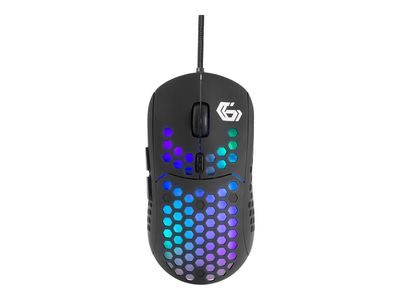 Pelė Gembird USB Gaming RGB Backlighted Mouse MUSG-RAGNAR-RX400 Wired Gaming Mouse Black