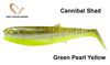 Guminukas Savage Gear Cannibal Green Pearl Yellow 12.5 cm