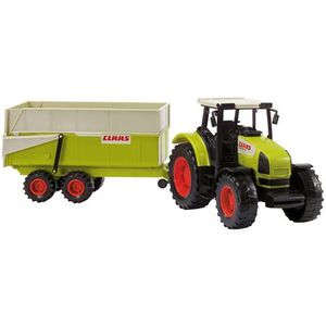 Claas Ares tractor trailer