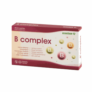 B COMPLEX kapsulės N40