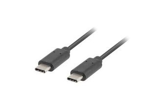 LANBERG CA-CMCM-10CU-0010-BK cable USB-C M/M 2.0 1M Black