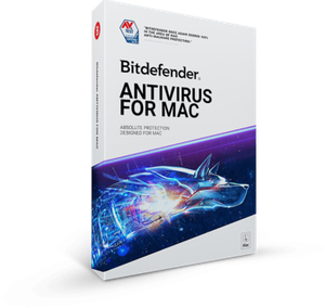 Bitdefender Antivirus for Mac 1 metams 3 kompiuteriams