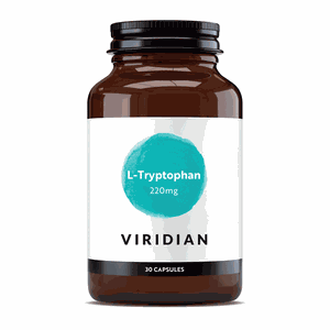 VIRIDIAN kapsulės L-TRYPTOPHAN 220 mg N30