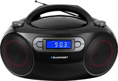 Boombox FM PLL CD/MP3/USB/AUX/Clock/Alarm