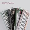 Royal Kludge R65 RGB Green sand wired mechanical keyboard | 600%, Chartreuse switches, US