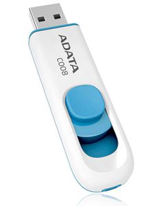 USB raktas ADATA C008 32GB USB 2.0 White/Blue
