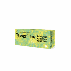 Tavegyl 1 mg tabletės N20
