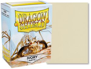 Dragon Shield Standard Sleeves - Matte Ivory (100 Pcs)
