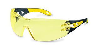 Apsauginiai akiniai Uvex Pheos geltona linze, supravision excellence padengimas, juodos/geltonos kojelės