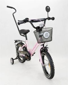 TOMABIKE dviratis 14&quot; PLATINUM PINK