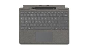 Pelė Microsoft Surface Pro Keyboard Pen 2 Bundle 8X6-00067 Compact Keyboard Platinum