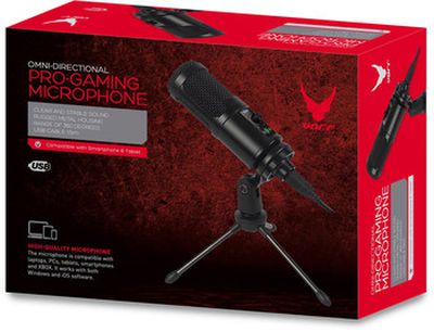 Omega microphone Varr Gaming Tube, black (45589)