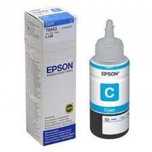 Epson T6642 (C13T66424A) Rašalo papildymo buteliukas, Žydra rašaliniams spausdintuvams