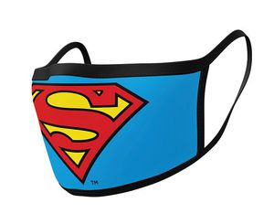 Superman (Logo) face covering 2pcs