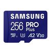 Samsung microSD 256GB Card Pro Plus 180MB/s atminties kortelė su SD adapteriu