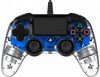 Nacon Illuminated Wired Game Controller For Playstation 4 (Light Blue)