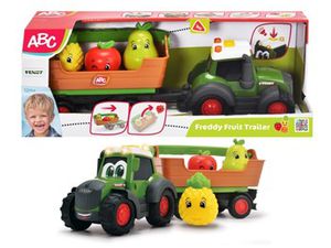 Vehicle ABC Friut tractor with trailer, 30 cm