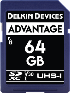 DELKIN SD ADVANTAGE 660X UHS-I U3 (V30) R90/W90 64GB