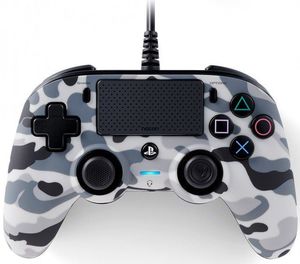 Nacon Wired Game Controller For Playstation 4 (Camo Grey)