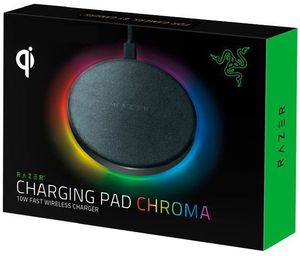 Razer Chroma (Black) RGB Fast Wireless Charger 10W for smartphones