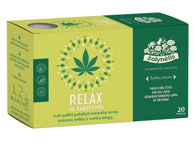 Žolelių arbata Relax – Žolynėlis, 30 g