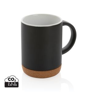 Ceramic mug with cork base 280ml