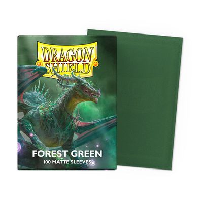 Dragon Shield Standard Sleeves - Matte Forest Green (100 pcs.)