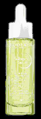 BIODERMA odos netobulumus mažinantis koncentruotas serumas į spuogus linkusiai, riebiai odai SEBIUM SERUM, 30 ml