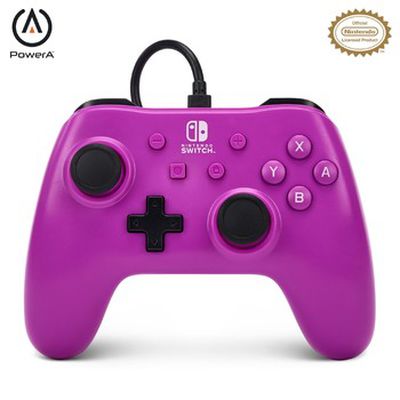 PowerA Grape Purple laidinis valdiklis skirtas Nintendo Switch