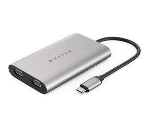 HyperDrive Hyper Dual 4K HDMI Adap ter for M1 MacBook
