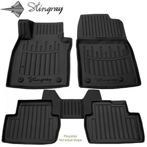 Kilimėliai 3D SEAT MII 2012+, 5 vnt. black /5024175