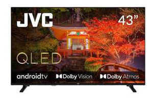 TV Set|JVC|43"|4K/Smart|QLED|3840x2160|Wireless LAN|Bluetooth|Android TV|LT-43VAQ330P
