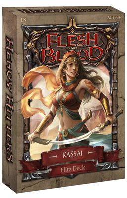 Flesh & Blood TCG - Heavy Hitters Blitz Deck - Kassai