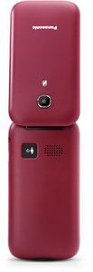 Panasonic KX-TU400 Easy Use Mobile Phone, Red