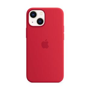 iPhone 13 mini Silicone Case with MagSafe – (PRODUCT)RED