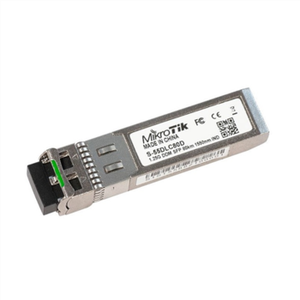 MikroTik SFP 1.25G module with Dual LC connector for long distance 80km links