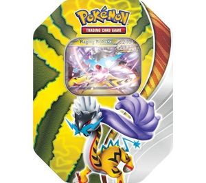 Pokemon TCG - Paradox Destinies Fall EX Tins - Raging Bolt ex