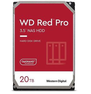 WD Red Pro 20TB 6Gb/s SATA 512MB Cache Internal 3.5inch NAS HDD bulk