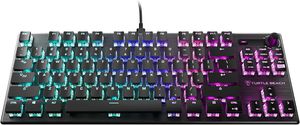 Turtle Beach Vulcan TKL RGB 75% black wired mechanical keyboard (Titan II Red switch, US)